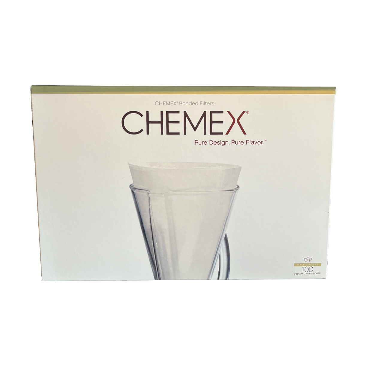 Chemex Bonded Filters Half Moon (100 ct.)