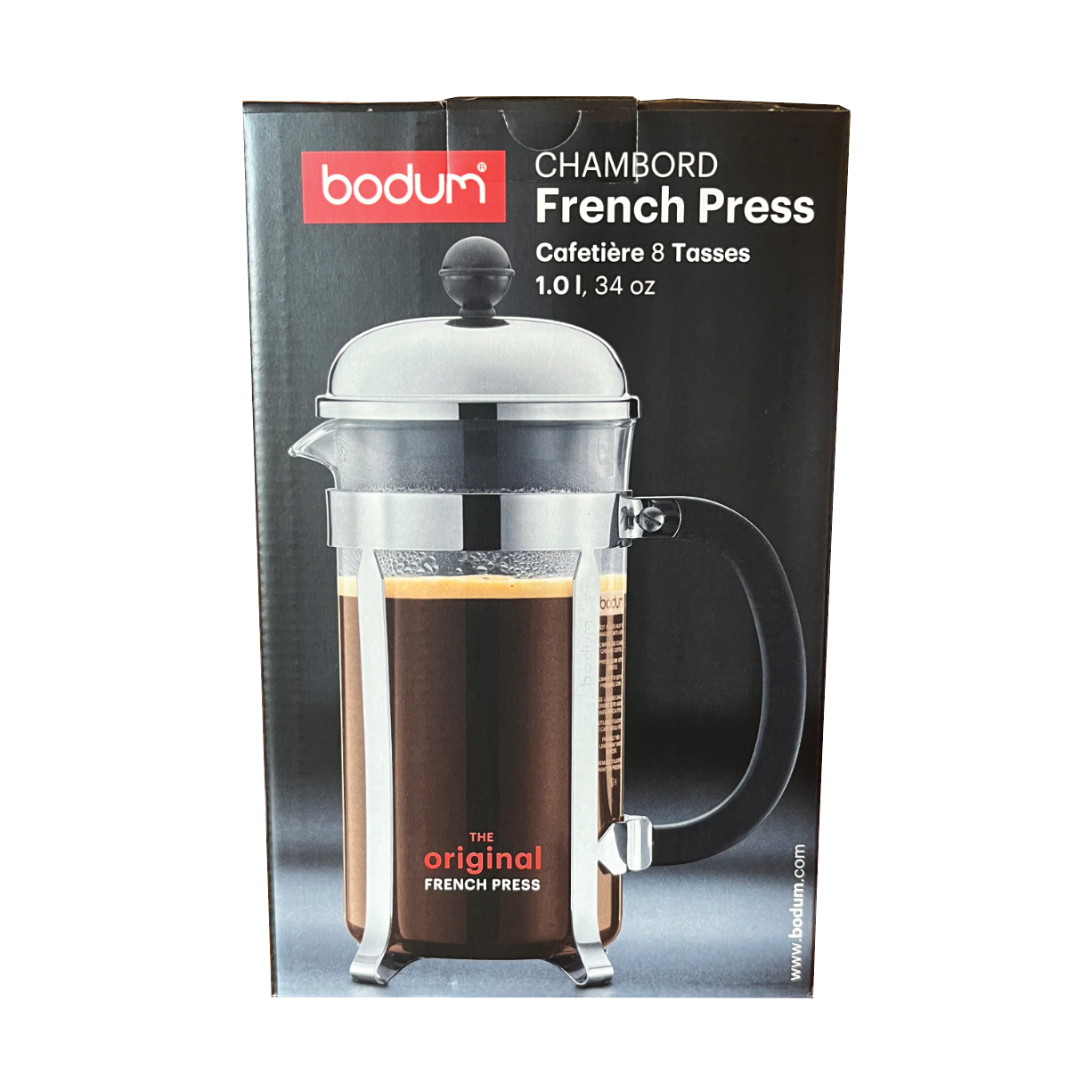 Bodum Charmbord French Press, 8 Cup Coffee Maker