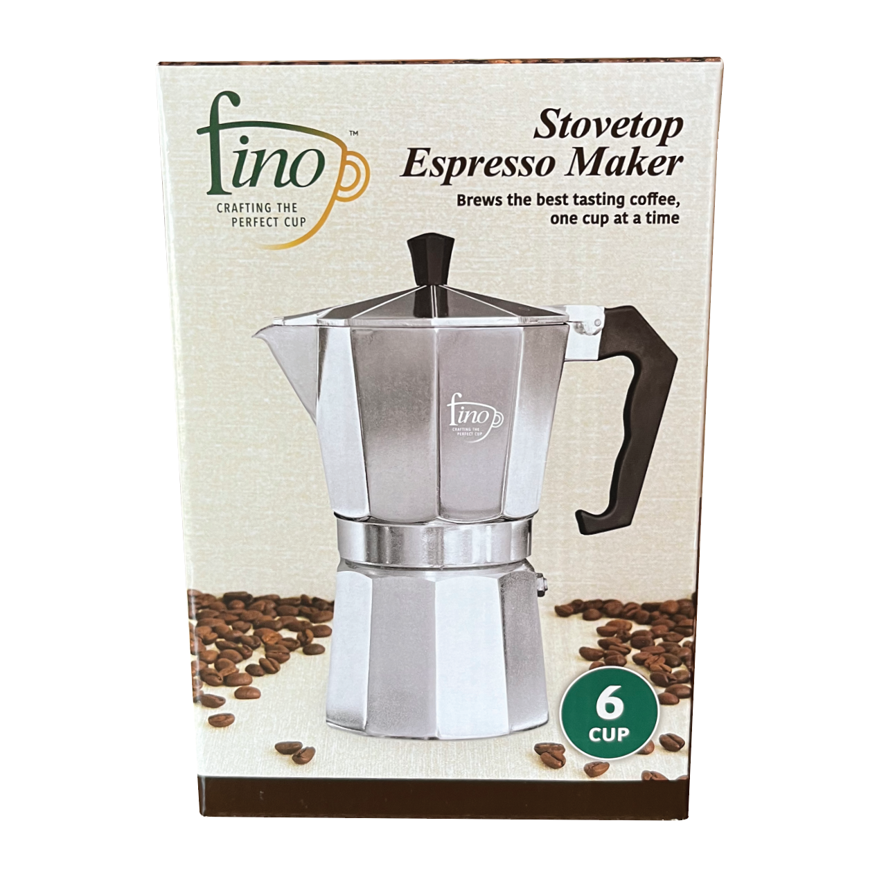 Fino Stovetop Espresso Maker, 9 Cup