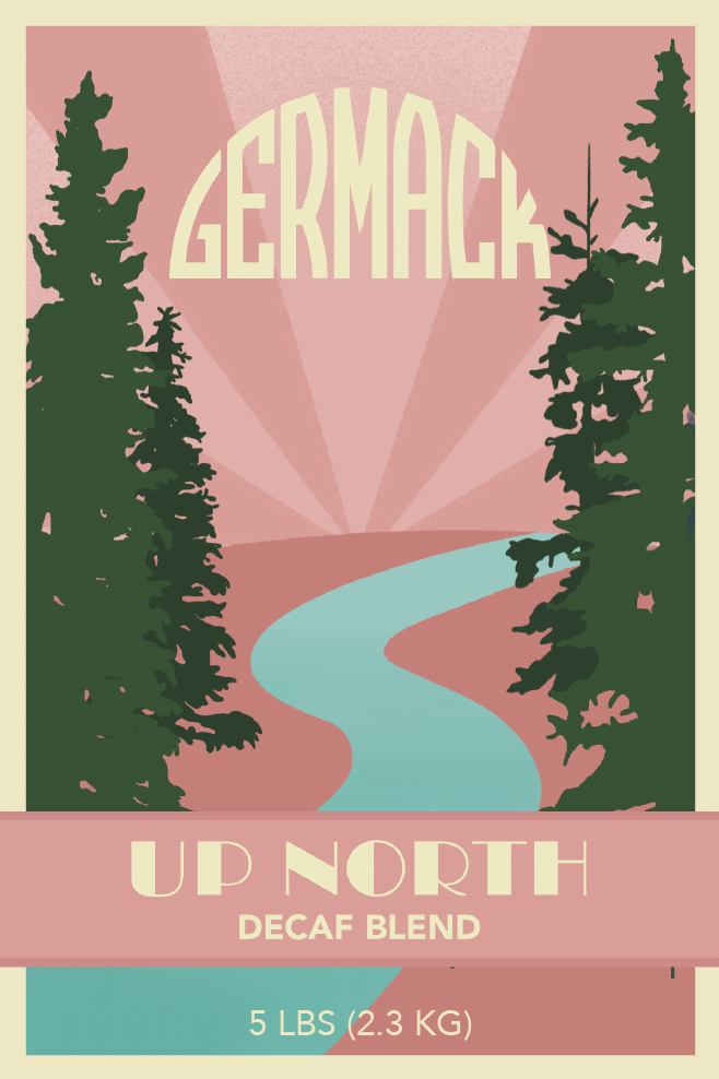 Germack Coffee Blend (5 LB.) - Up North Decaf