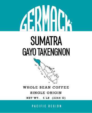 Germack Coffee (5 LB.) - Sumatra Gayo Takengnon